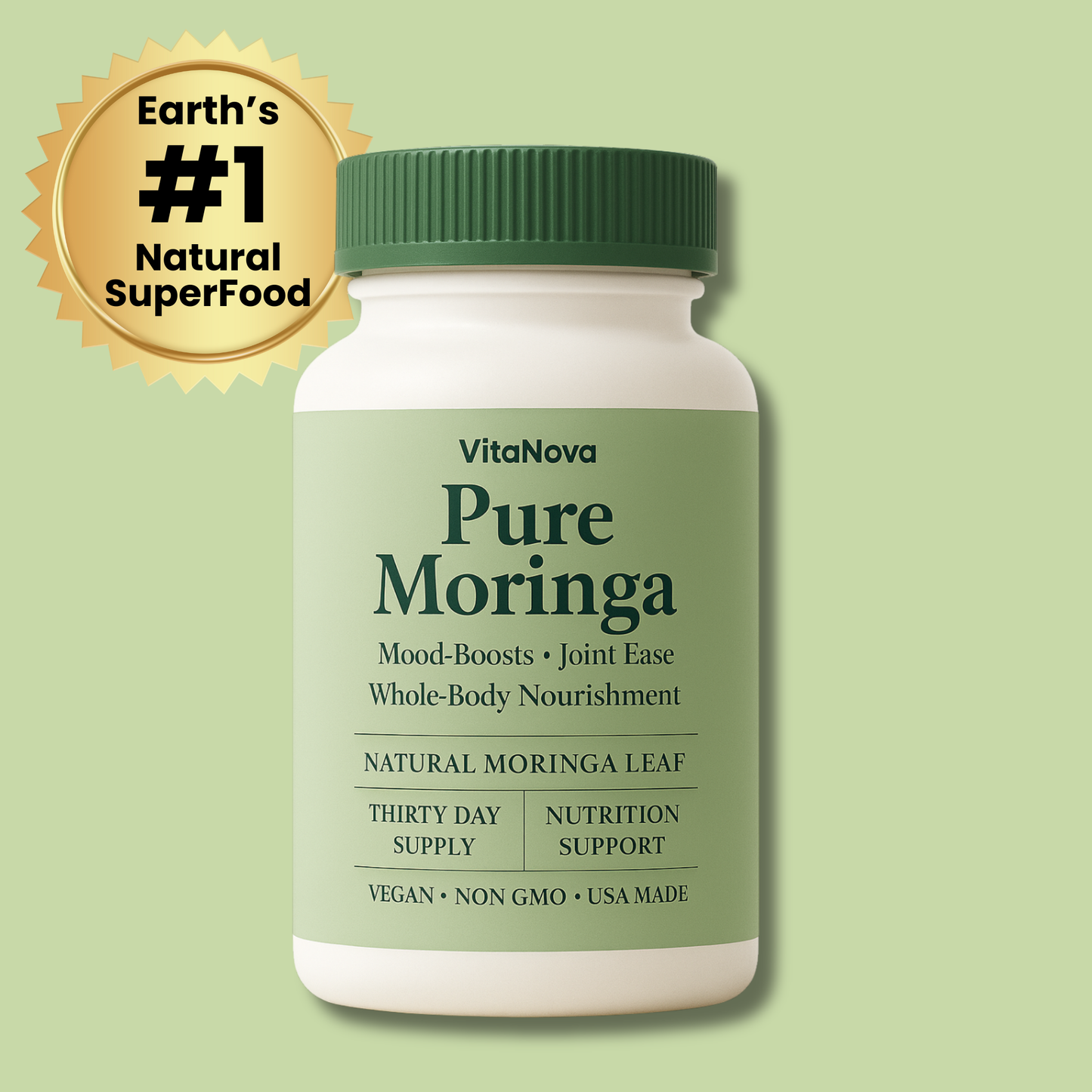 VitaNova PURE Moringa: Earths #1 Superfood